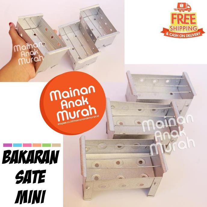 Panggangan Sate Mini Bakaran Sate Mini Alat Pemanggang Sate Mini