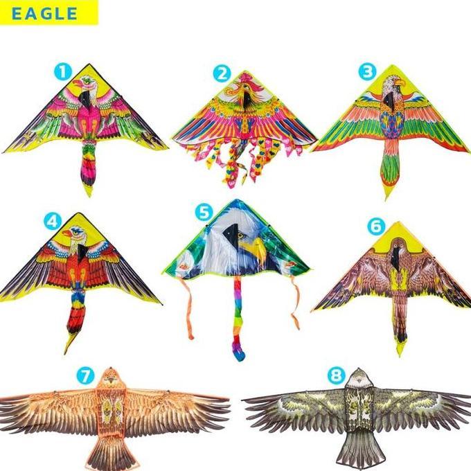 Layangan Elang Parasut Mainan Layang Layang