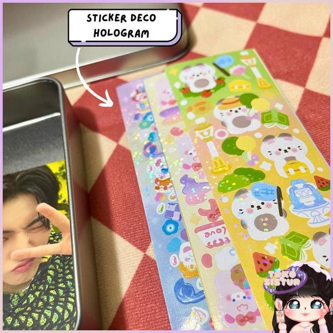TIN CASE DECO ODD BUT CUTE KOTAK KALENG TEMPAT PHOTOCARD PC STORAGE DESIGN MURAH