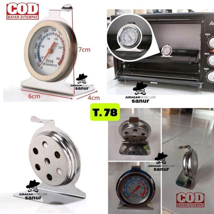 Termometer Oven, Alat Pengukur Suhu Temperatur Panas Oven Tangkring