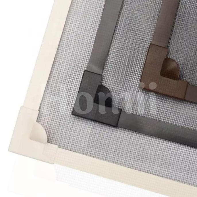 Homii Double Magnet DIY Kasa Nyamuk Fiberglass (Magnet Double Tape + Magnet Karet) Sepasang Magnet K