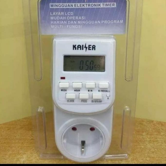 timer digital kaiser stop kontak timer kaiser colokan timer kaiser