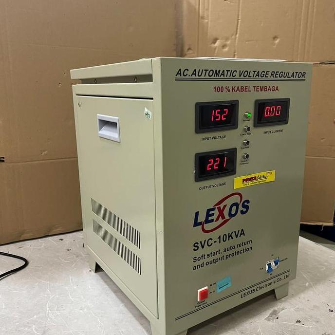STABILIZER LEXOS ST10000SD STABILIZER LEXOS 10000VA DIGITAL Termurah