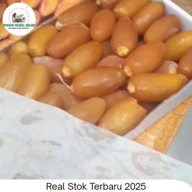 Kurma Ruthob Libya 1kg, Kurma Setengah Matang rasa lezat, ember 800gr