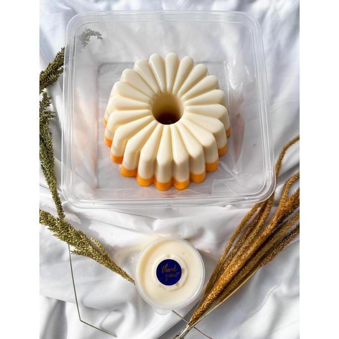 Puding Mangga Susu Small Diameter 15 cm / Hampers Hadiah