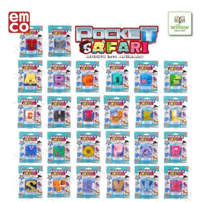 Sembrani Emco 106920 Pocket Safari - Mainan Edukasi