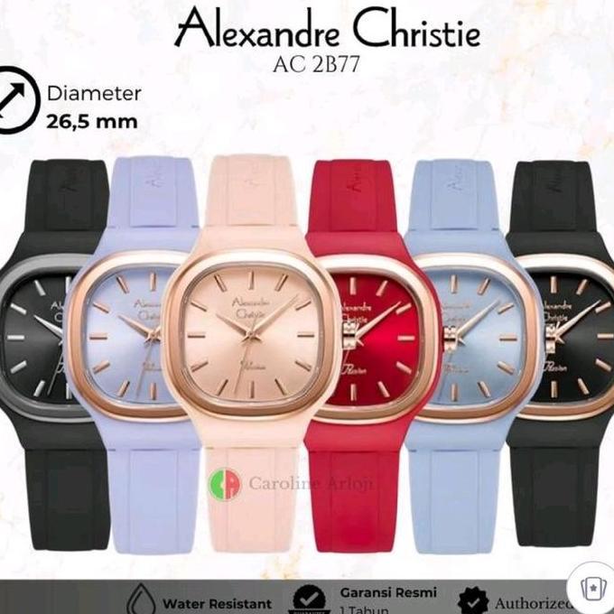JAM TANGAN WANITA ALEXANDRE CHRISTIE AC2B77 AC 2B77 ORIGINAL