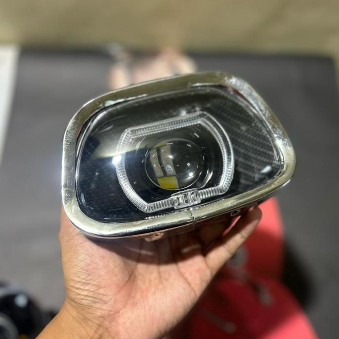 GRADIMOU BILED led daymaker lampu depan vespa super sprint