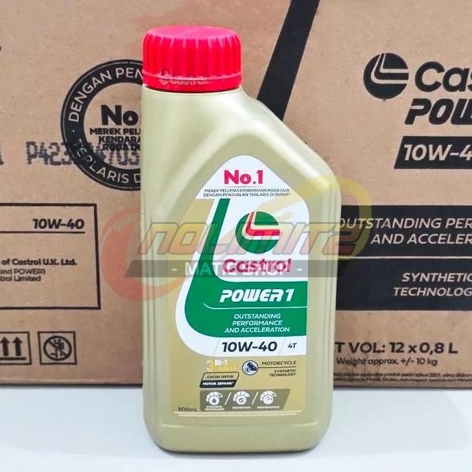APITOYA Oli Motor Castrol Power1 10W-40 800ml
