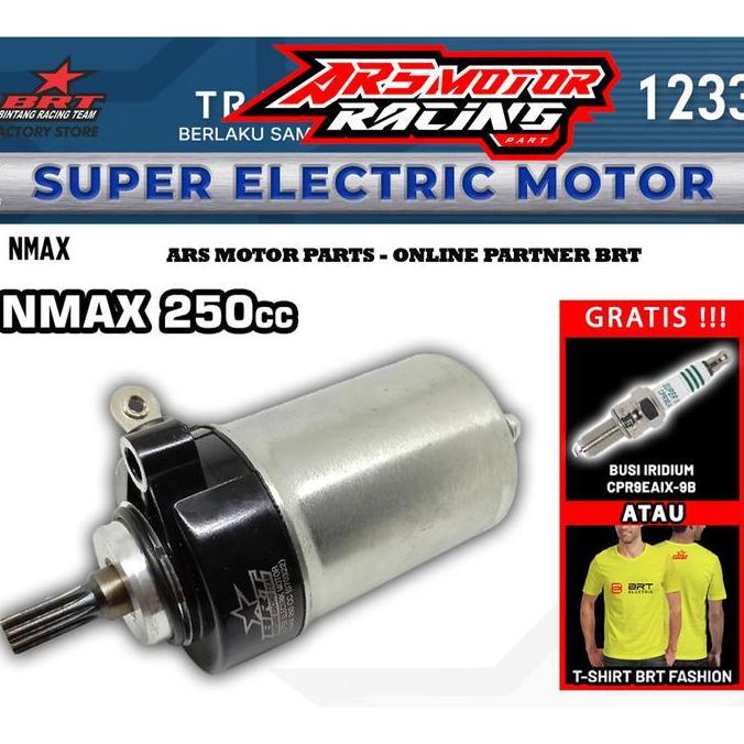 BRAVECOU DINAMO STARTER BRT NMAX MIO M3 MIO J - BORE UP 150CC- 250CC FREE BUSI