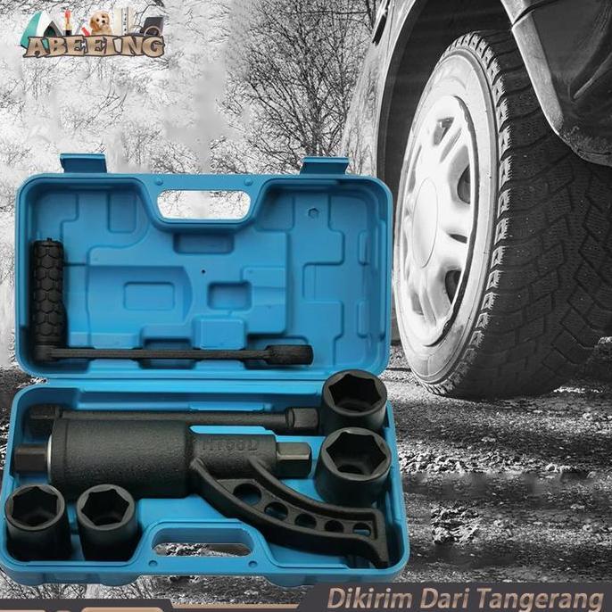 MALUKSHURE Kunci Torsi Roda Truk Labor Saving Kunci Roda Truk / Kunci Roda Truk