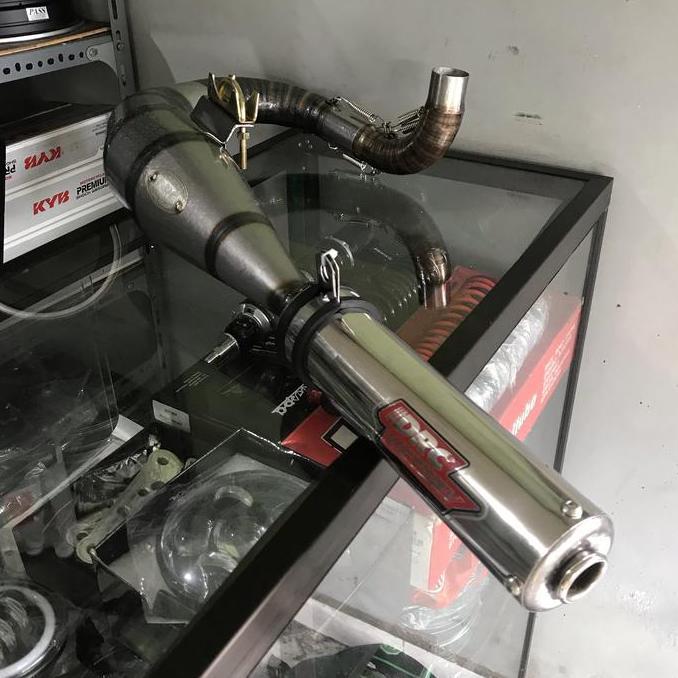 GRADIMOU Knalpot racing kiri vespa DRC victory