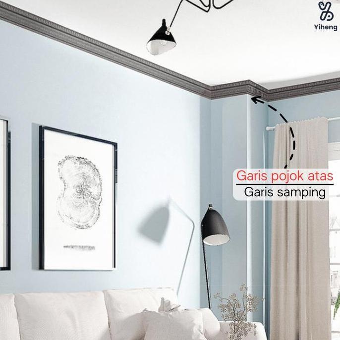 Wall Border List Border Foam 2.3M Border List Wallpaper Plafon Wallpaper Dinding List Dinding 3D YH1