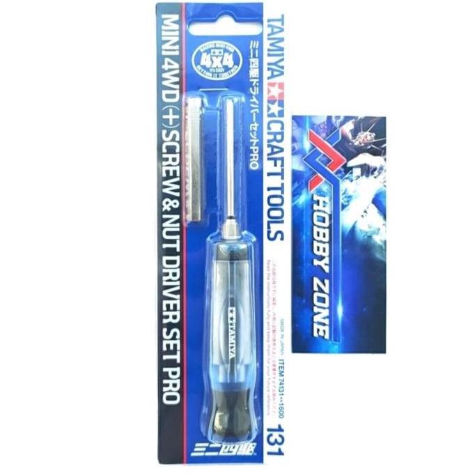 NEW TAMIYA MINI 4WD SCREW & NUT DRIVER PRO - TAMIYA 74131 ORI
