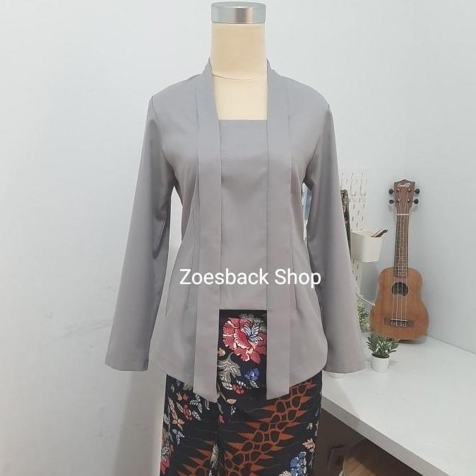 Kebaya Kutu Baru Katun (Lengan Panjang) HM