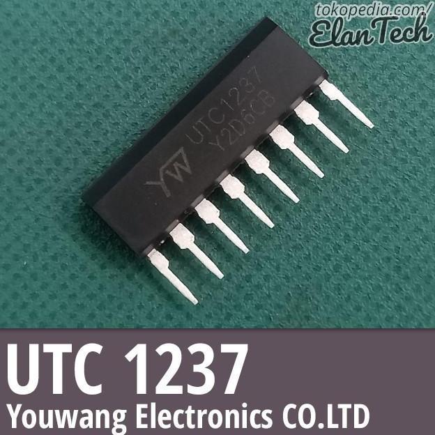UPC1237 / UTC1237 Stereo Speaker Protector IC YW Original Elantech