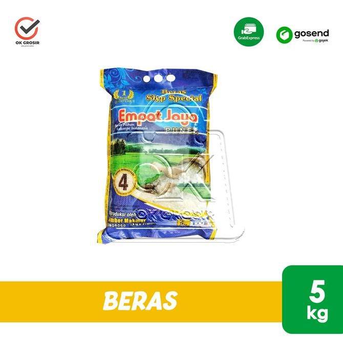 Beras Pulen Berbagai Merk Premium Super Wangi PutriKoki/NonaManis/SiJago/EmpatJaya (KHUSUS INSTANT)