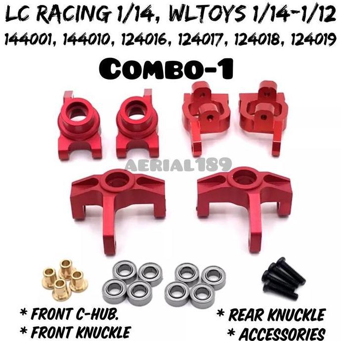 Upgrade Arm Knuckle Front Rear Lc Racing 1/14 Rc Wltoys 1/14 1/12
