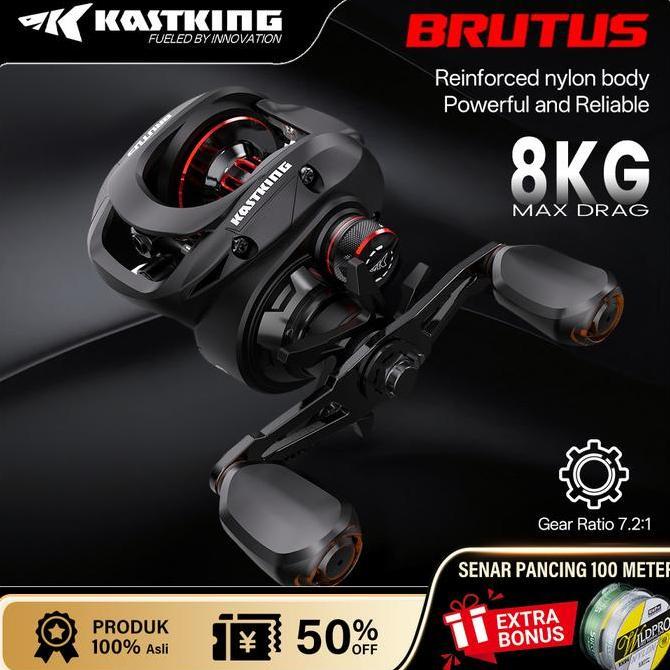 Kastking X Seahunter Brutus Brutus Pro Reel Bc Reel Pancing Water Reel Baitcasting 7.21 Gear Ratio 5