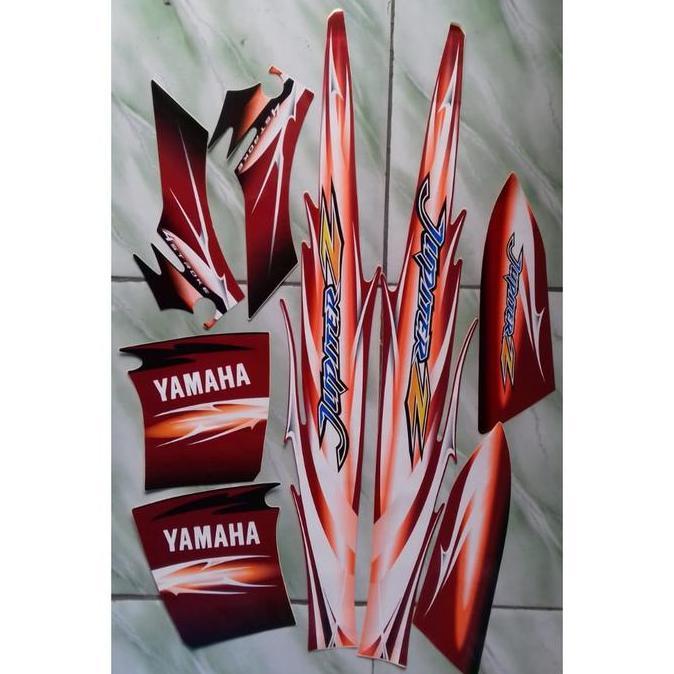 stiker striping motor yamaha jupiter z 2007