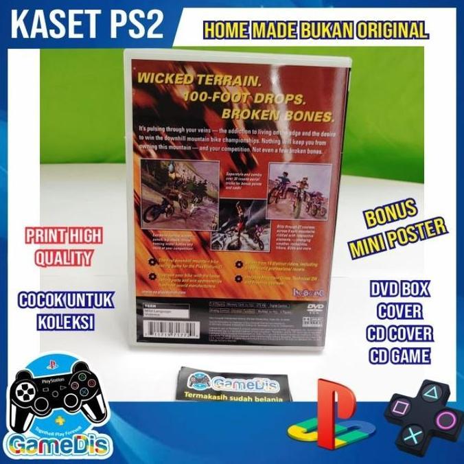 PS2 Kaset Downhill Domination | High Quality