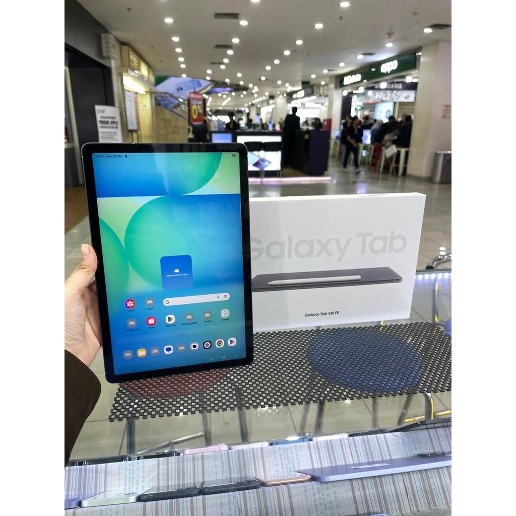 SAMSUNG GALAXY TAB S10 FE 8/128GB WIFI ONLY SECOND SEKEN BEKAS RAM 8 INTERNAL 128
