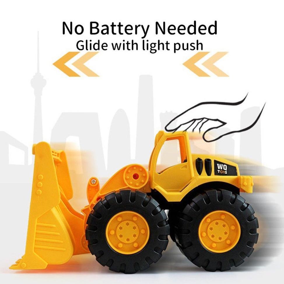 Recommended Joytoys1 Besar Truk Mainan Teknik Dump Truck Truk Mainan Bulldozer Excavator Traktor Mob