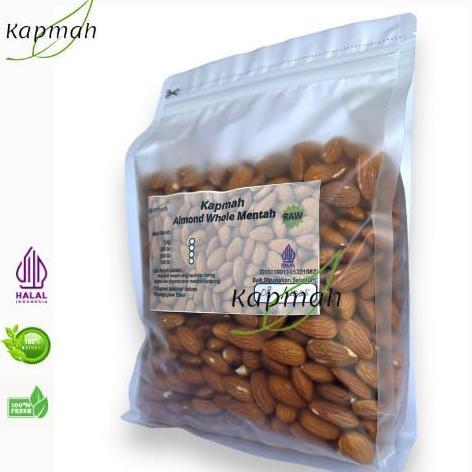 KACANG ALMOND MENTAH 1KG