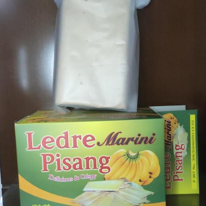 cemilan Ledre pisang marini khas Tulungagung (pembuat ledre )