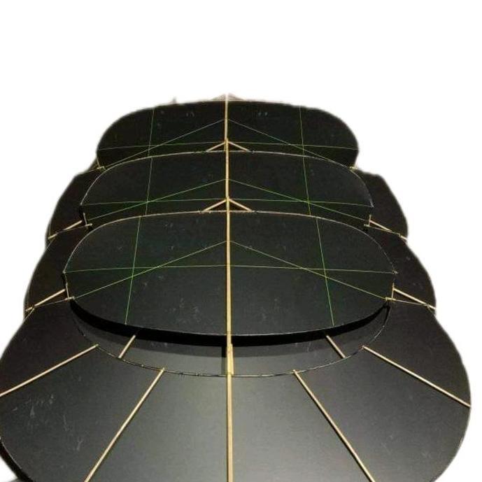 Layangan Gapangan bambu model lodoyo serutan halus sampul rapi fullset sendaren