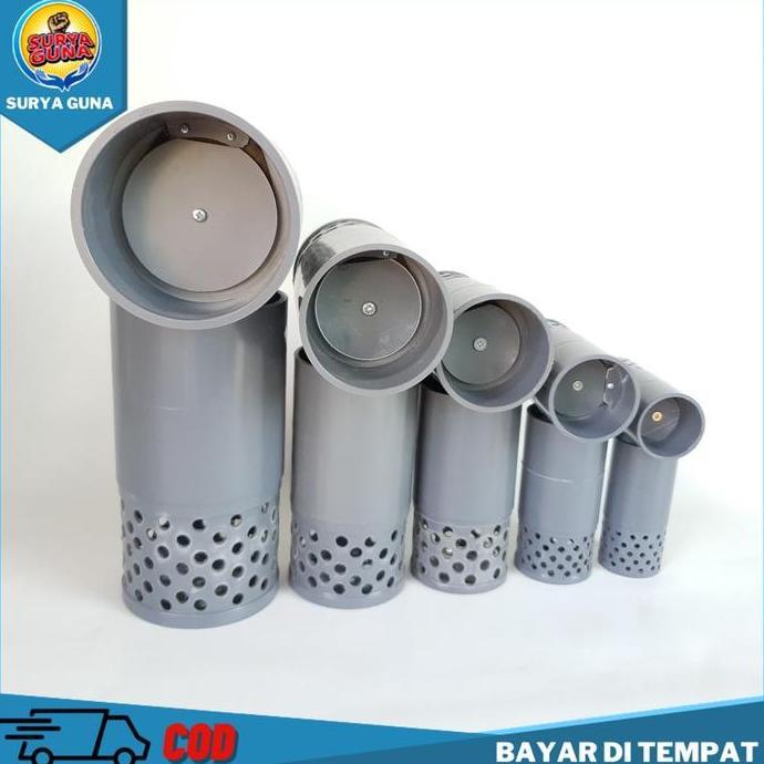 tusen klep pvc 3 inch klep paralon pompa air