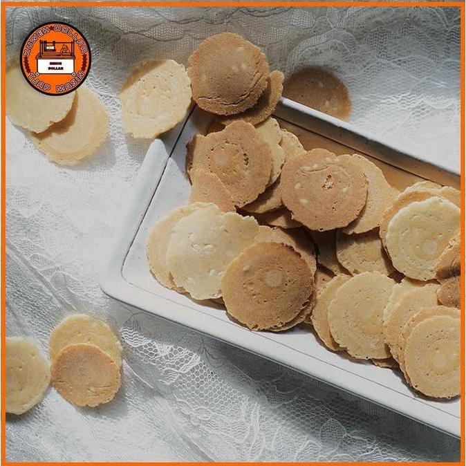 Kuweh Dollar Tjap Masin Small - Jajanan Khas Surabaya