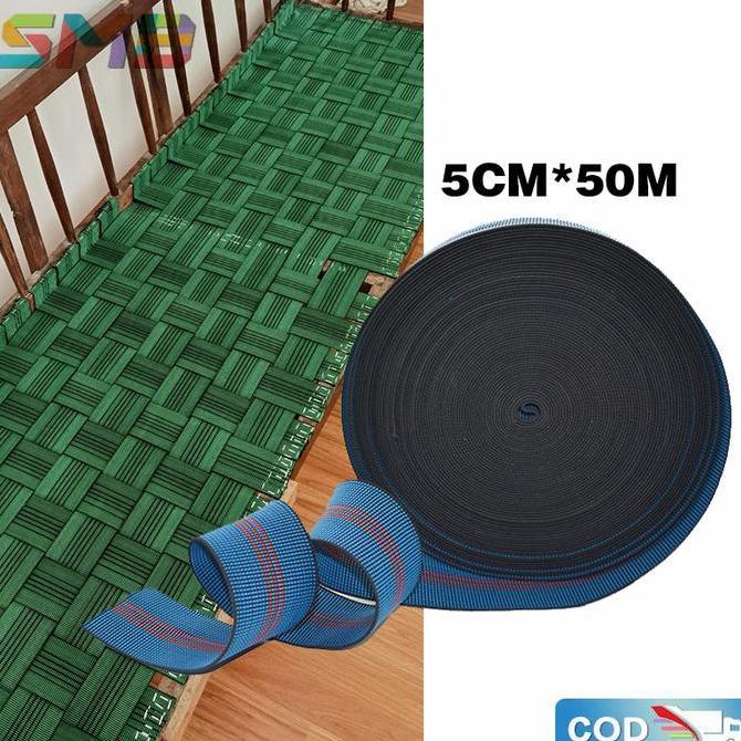 GIRARDY Sofa Elastic Webbing Band Hijau-Webbing Elastis Sofa Karet-Sofa Elastic Belt