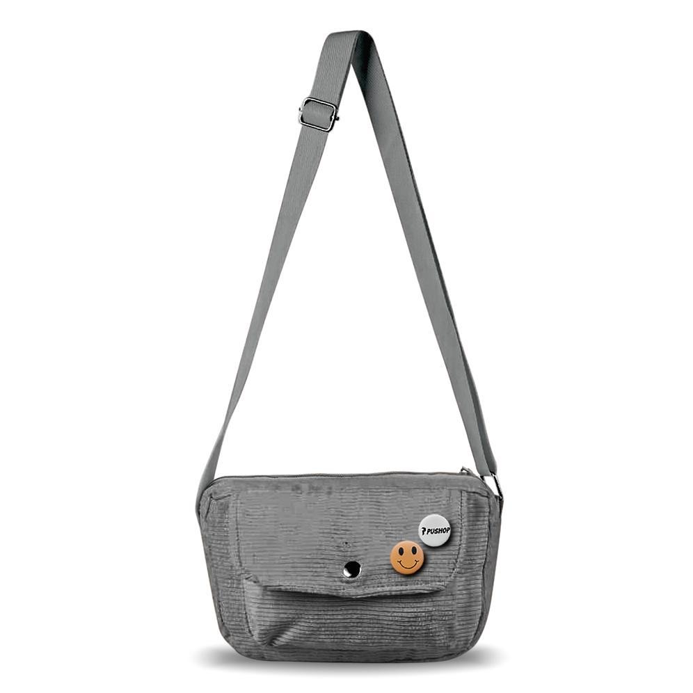 Termurah Tas Selempang Corduroy Moana Tas Slingbag Wanita Pushop