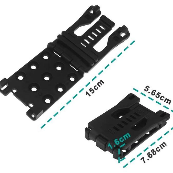 GIRARDY Klip Sarung Pisau Holster Pisau Dan Kopel Tactical Hitam