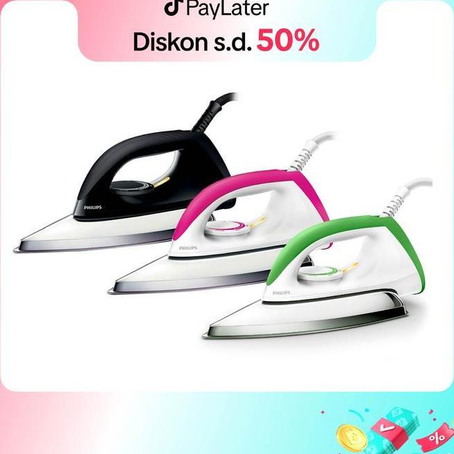 Philips Classic Setrika Kering Hd1173 Antibaret Philips Setrika Kering Classic Seterika Seterika Phi