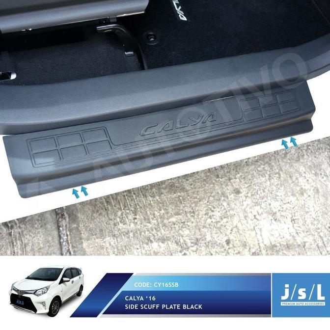 Grosir Paket Calya Sillplate Samping Dan Sillplate Belakang Black