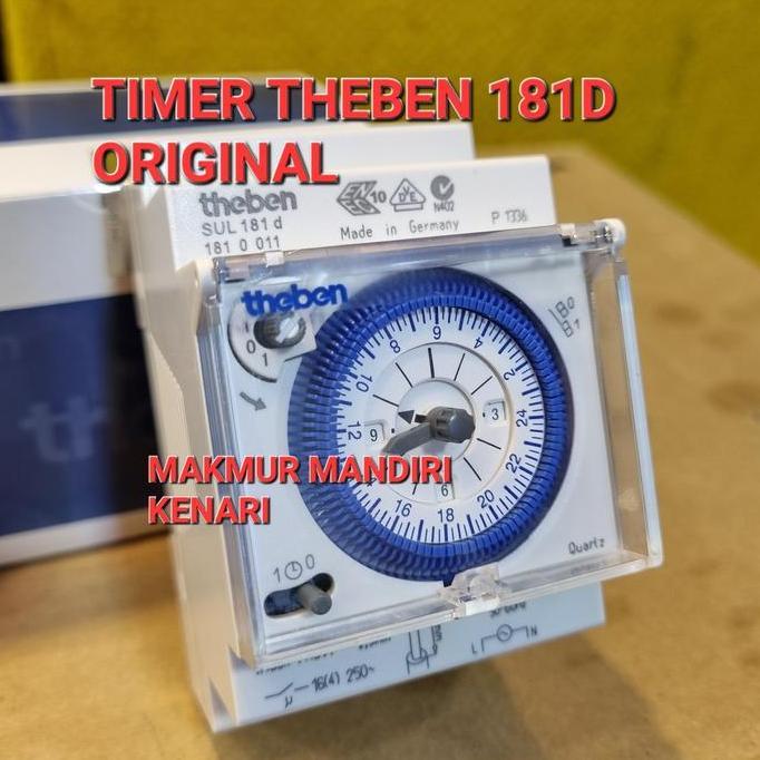 Timer Theben 181D Analog Original Theben / Timer Analog 181D Theben Terbaru