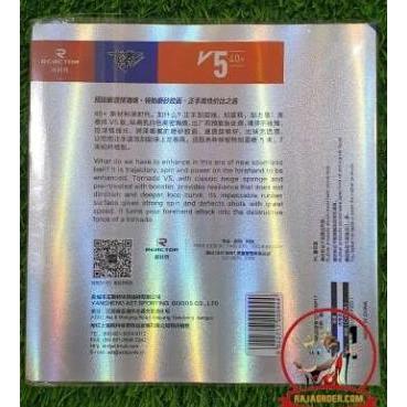 Ebyamagara- Karet Pingpong Tenis Meja Reactor Tornado V5