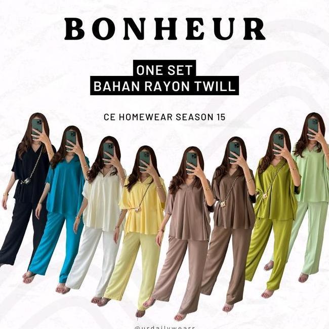 Ce Homewear One Ce Homewear One Set Paket Setelan Atasan Baju