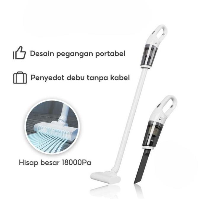 Promo Penyedot Debu Pembersih Vakum Daya Tinggi Penyedot Debu Mobil Nirkabel Rumah Tangga 138000Pa