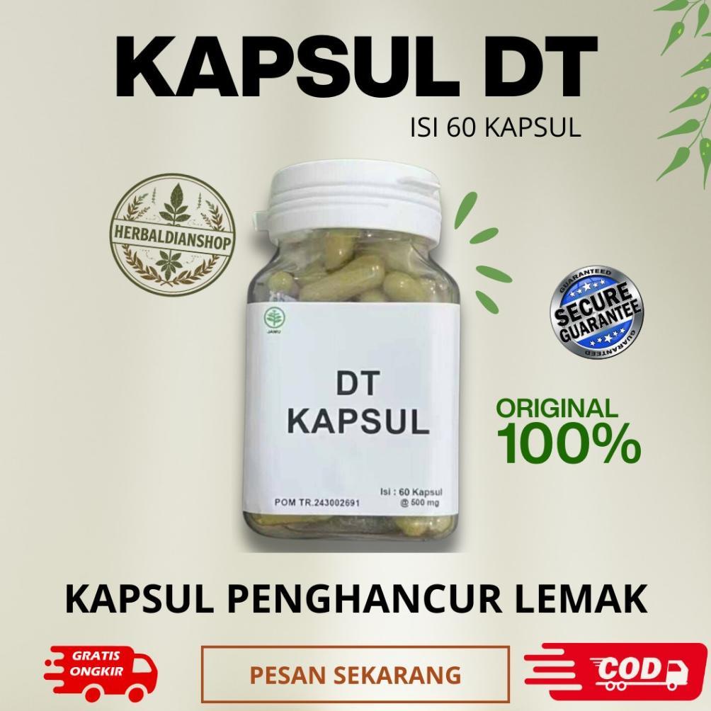 ORI BPOM DT Kapsul | Herbal BPOM | Diet Sehat | 60 Kapsul