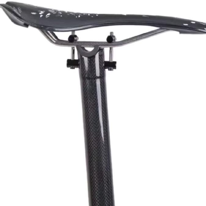 Ready Stock Seatpost Carbon 31.8 Panjang 580Mm Seatpost Sepeda Lipat Seatpost Seli Tiang Sadel Carbo
