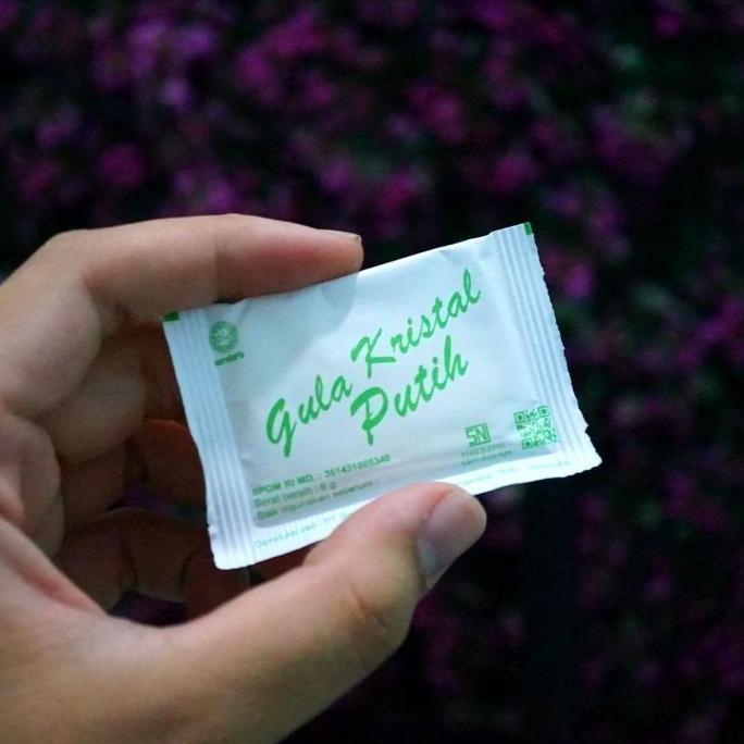 [Isi 125 pcs] Gula Putih Saset- White Sugar Sachets - Gula Saset Hotel