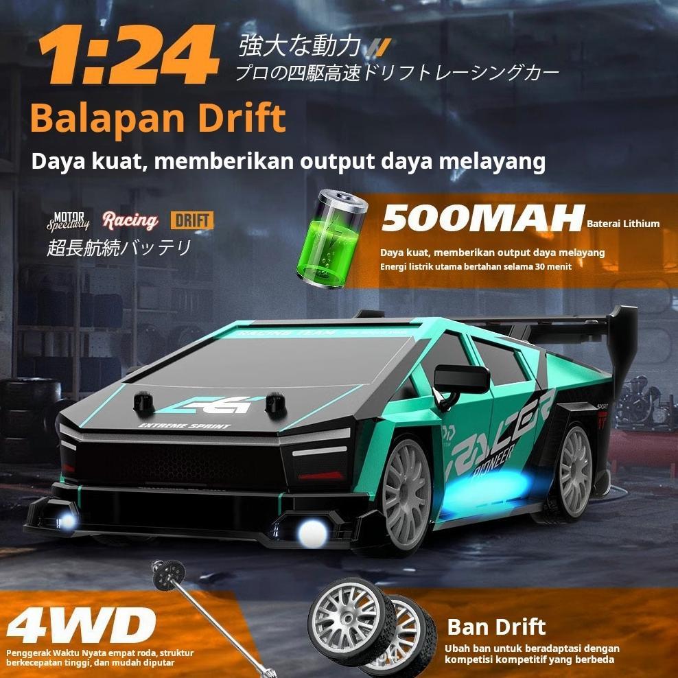 Mainan Anak Remote Control Desktop Drift Car - Mainan Anak Laki-laki Mobil Remote Control 4WD 2.4GHz