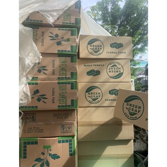 [1 DUS] GROSIR BUSA BUNGA / FLORAL FOAM ECER SATUAN / OASIS GABUS BUNGA