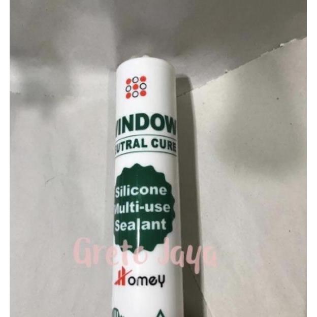 ( Window GRH ) Lem Kaca Silikon Sealant Silicone Netral Neutral WINDOW GRH Sealan Silicon