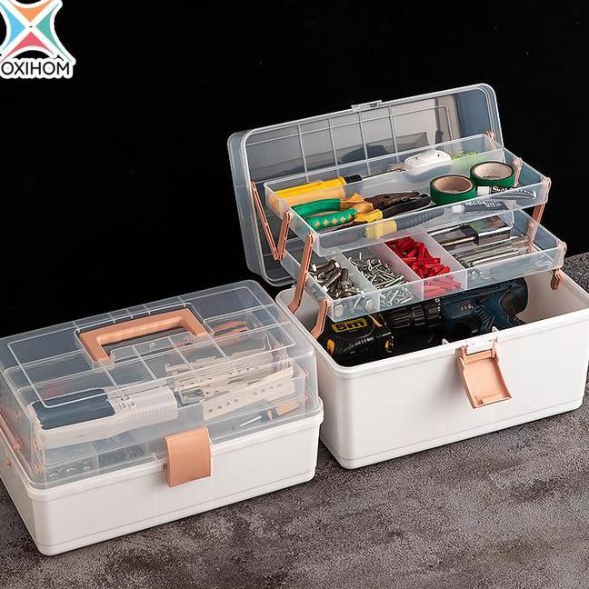 Oxihom Tool Box Kotak Kotak Penyimpanan Box Mainan Box Plastik Box Pancing