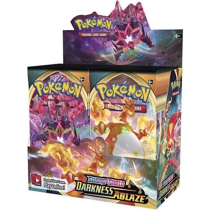 Terlaris Kartu Pokemon Tcg Booster Pack Sword & Shield Darkness Ablaze (Pack)