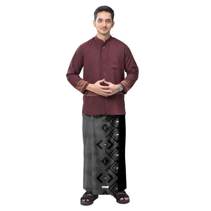Rabbani - Sarung Dewasa Sarung Arabi SJ6 - 200 Black